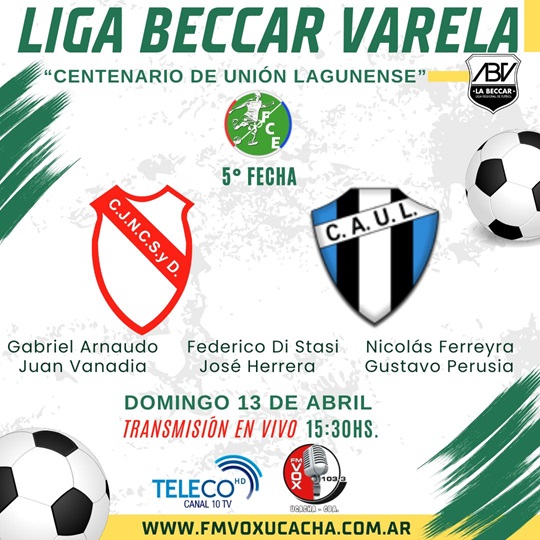 1a Futbol 13abril Newbery vs Lagunense