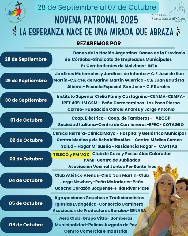 1a Novena25 Programa