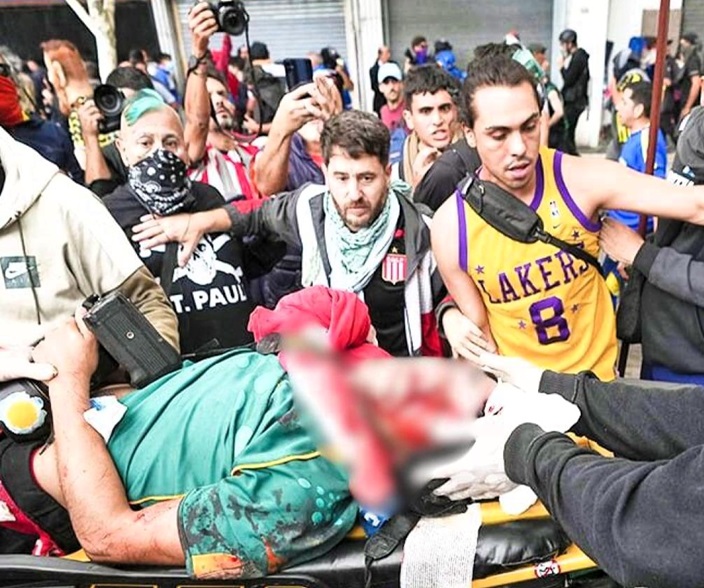 1a Pablo Grillo herido