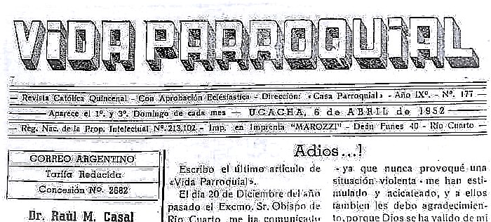 1a Vida Parroquial ultimo nro 2