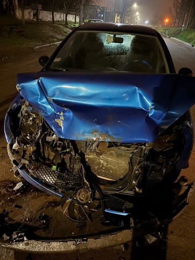 1a auto robado chocado