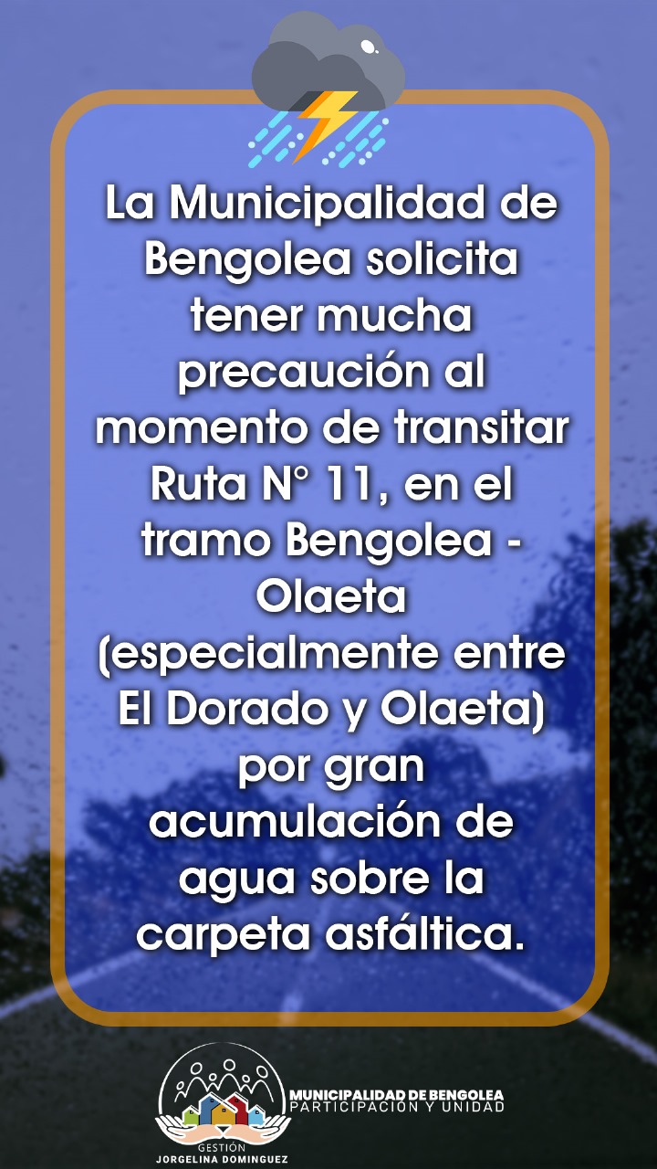 BENGO tramo con Olaeta