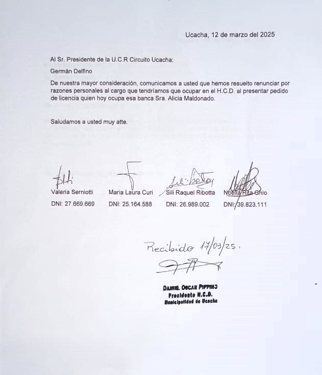 HCD 19marzo nota renuncia ediles UCR