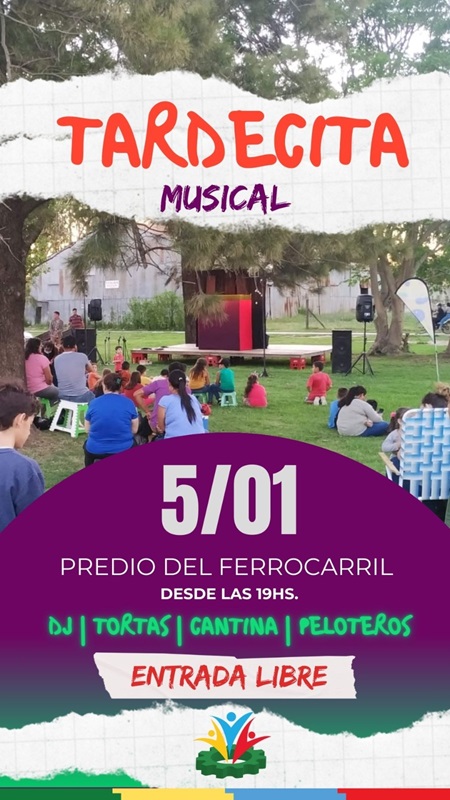 aaTardecita Musical 5enero25