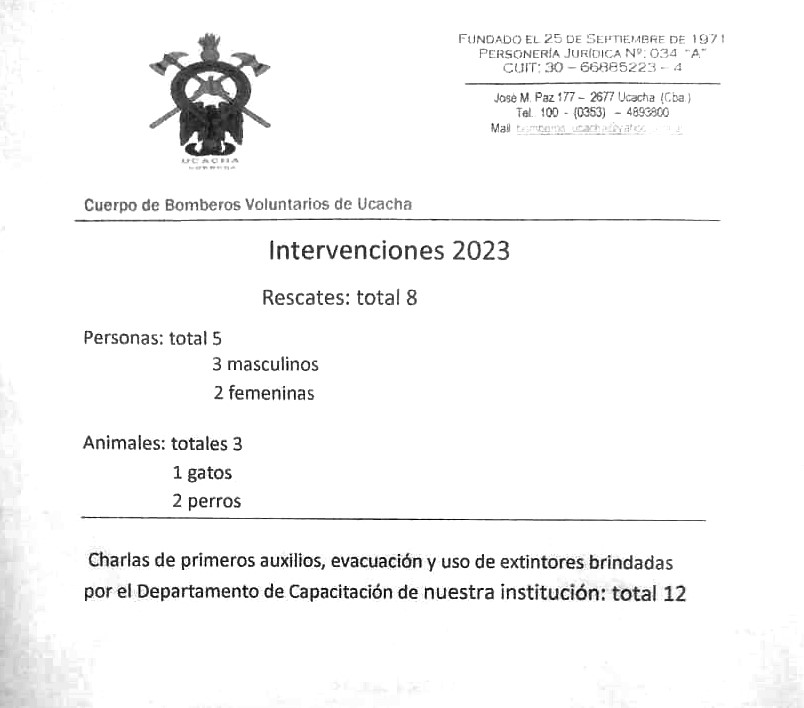 bomberos intervencions 23 02