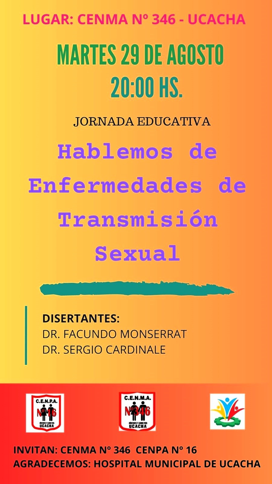 cenma transmision sexual