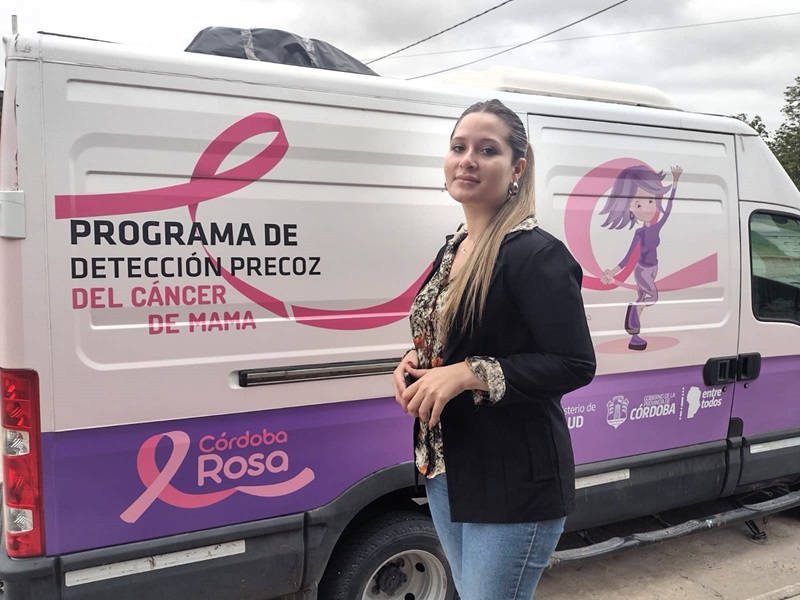 flor aguilera mamografo